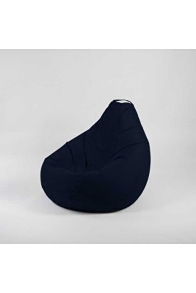 Pufrelax Fotoliu Nirvana Grande, Material Impermeabil - Black & Lime Yellow