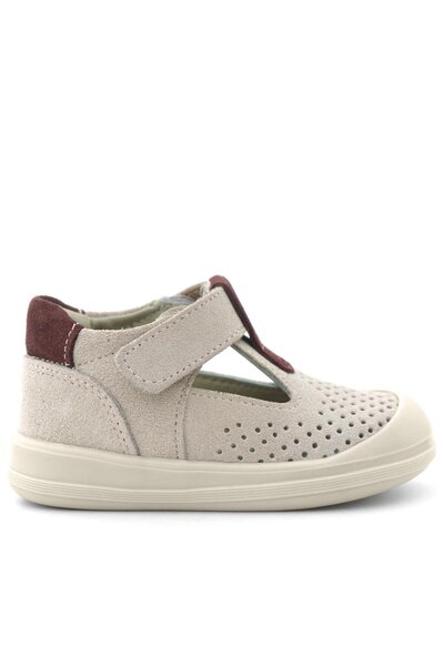 Rakerplus Shaun Genuine Leather Lilac Purple Velcro Anatomical Baby Sandals