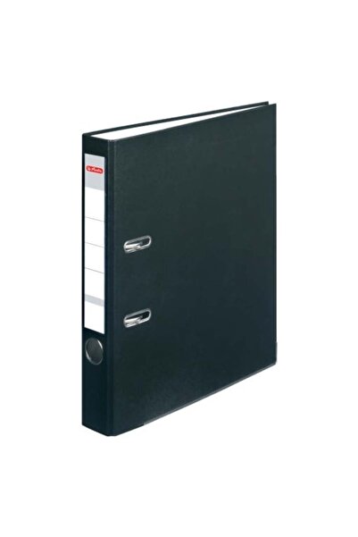 Herlitz Ντοσιέ με μηχανισμό, Μέγεθος Α4, Στέλεχος 5 εκ., Υλικό PP, Χρώμα Μαύρο
