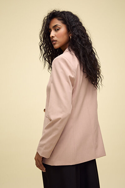Stradivarius Kruvaze dar kesim blazer ceket