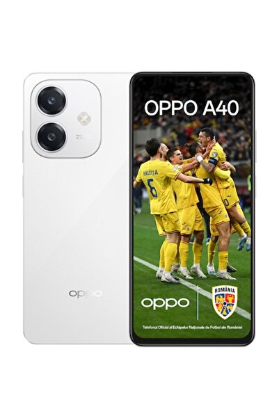 OPPO A40M, Две SIM карти, 256GB, 8GB RAM, 4G, Звездно бяло