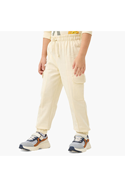 Juniors Animal Print T-shirt and Joggers Set