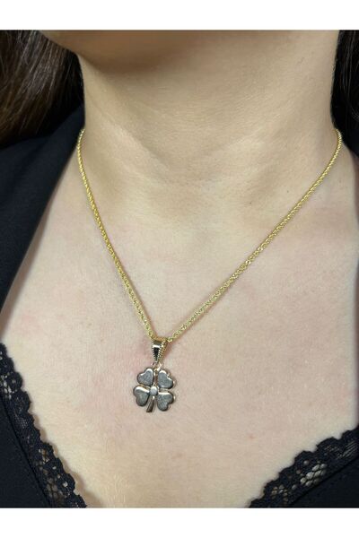 kuyumcu nurettin 2,80 gr (GRAM) Yonca Uçlu Singapur Halat Kolye Zincir 45 Cm ...