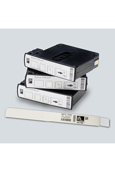 Zebra Z-Band Direct, adult, white, 10006995K