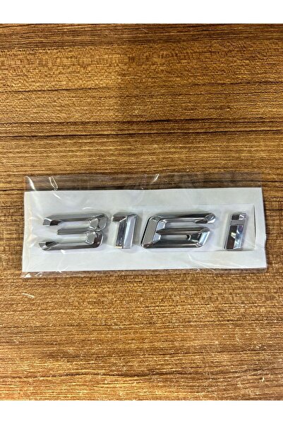 TİTANİKPARTS BMW 3 SERİSİ E30 E36 E46 E90 E92 F30 G20 316i BAGAJ YAZISI