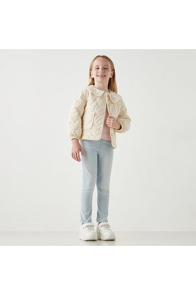 ELIGO Heart Textured Heavy Jacket