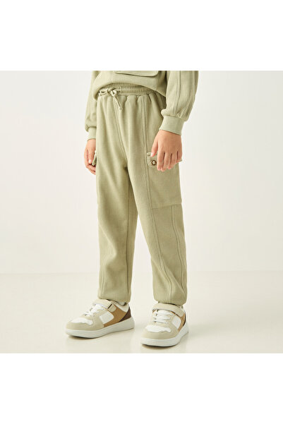 ELIGO Textured Sweatshirt and Joggers Set