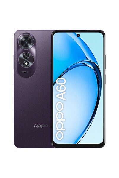 OPPO Telefon mobil A60, 8GB RAM, 256GB, Midnight Purple