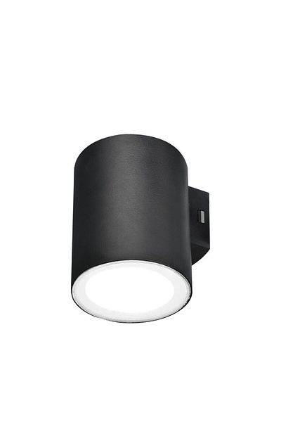 Braytron LED Wall Light CORP LED PT, 1x9W, 720lm, 3000K, VEKTA-D WL.1 BLACK IP65