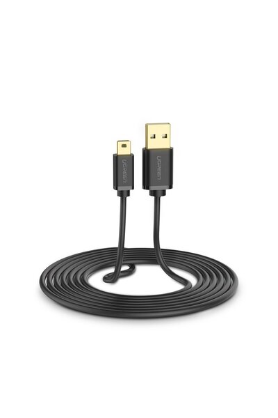 Ugreen Kabel przewód USB - mini USB 480 Mbps 1.5m czarny