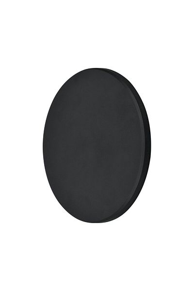 Braytron Wall LED Fixture - 12W, 3000K, Round, Black