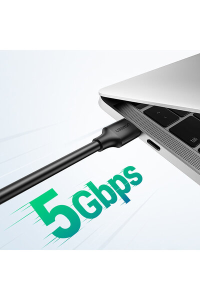 Ugreen Cablu USB - USB 3.2 3m negru