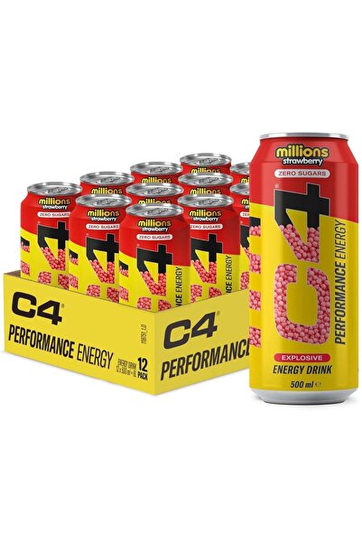 Cellucor مشروب طاقة سي 4 بيرفورمانس غازي جاهز للشرب ١٢ × ٥٠٠ مل - ملايين الفر...