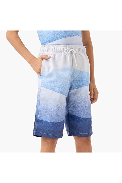 Juniors Printed Swimwear Set