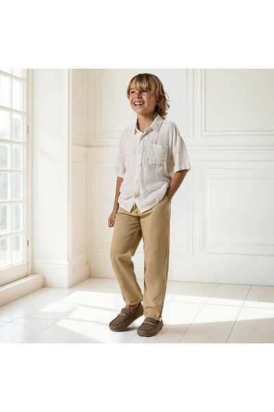 Juniors Solid Pants with Pockets and Drawstring Closure