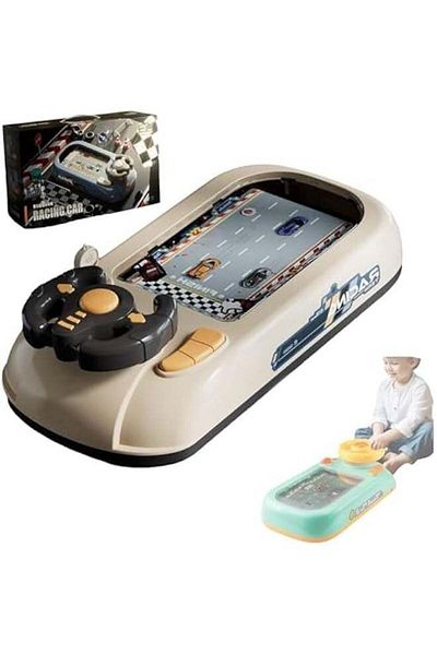 N2Y Adventure Racing Car Steering Wheel, Ster Joy Driving Simulator, Interactive Children's Steering Whe