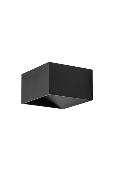 Braytron Lumina de perete cu LED CORP LED PENTRU PERETE-PATRAT 8W 400LM 3000K NEGRU