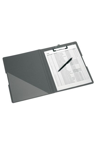 Herlitz Double Clipboard, Format A4, Material PP, Color Green/Grey