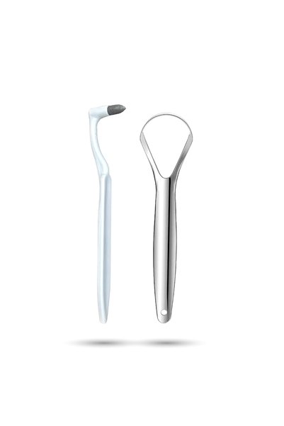 OceanCare Tooth Eraser, Teeth Cleaner and Polisher & Tongue Cleaner Metal Hygienic Stainless Steel