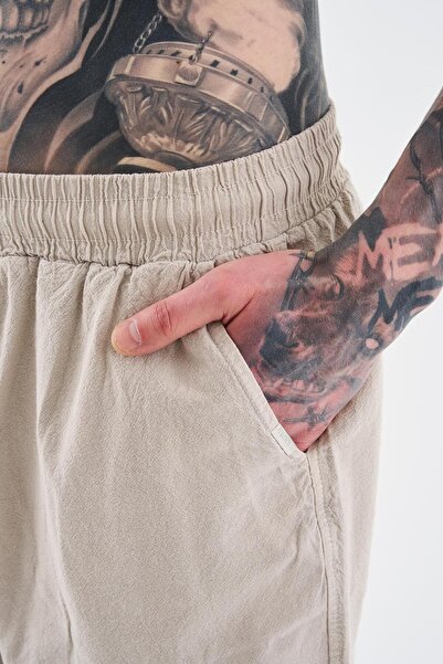 Machinist Ανδρικό σορτς Basic Washable Relaxed Space Grey