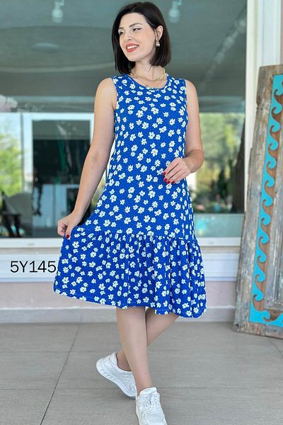 İnce Topuk Ruffled Skirt Wrap Dress 5Y145