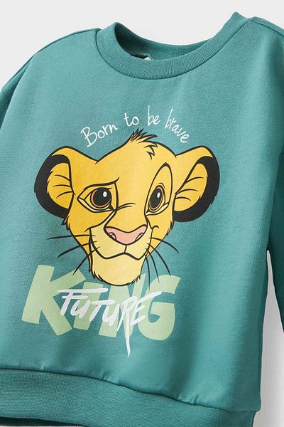 DeFacto Baby Boy Disney Lion King Crew Neck Sweatshirt F3299A525Au