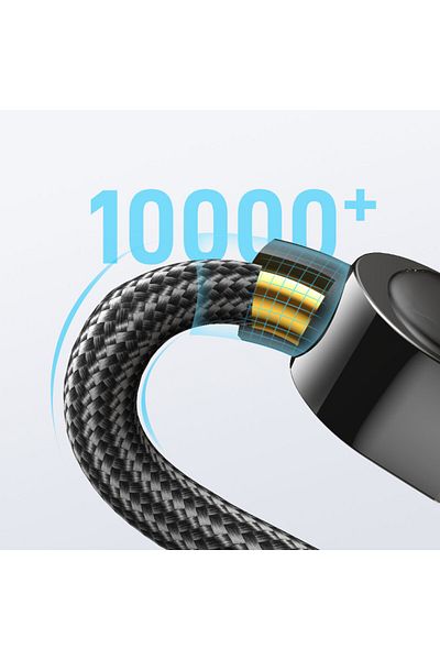Joyroom Cablu USB-C pentru încărcare rapidă și transfer de date 100W 1,2 m negru