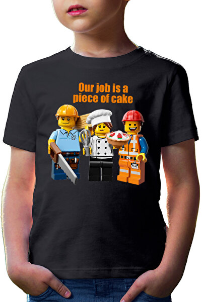 OEM Tricou copii Jobs Piece of Cake Easy Delicious Food