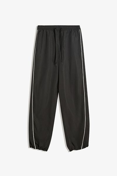 Bershka Technical baggy sports trousers