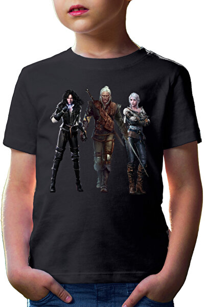 OEM Tricou copii Witcher Gerald Yennifer Wizard Magic Tank