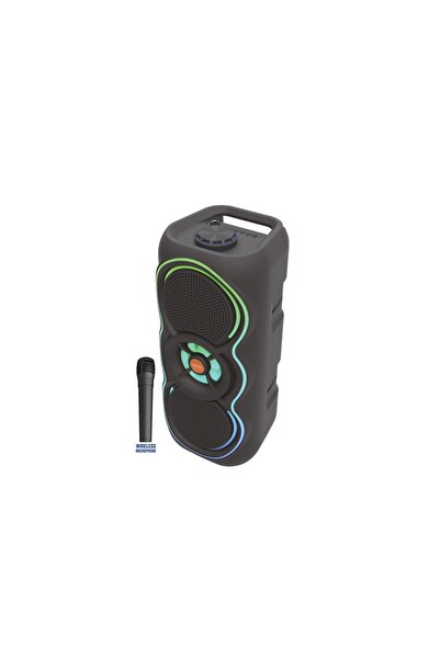 Sunix 20W 3600 Mah Kablosuz Mikrofon ve Ledli TWS Bluetooth Hoparlör BTS-470