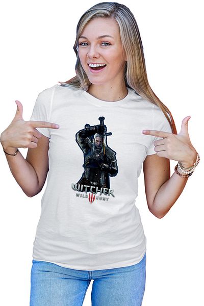 OEM Tricou Femei Witcher Summon Toss Coin Andrzej Sapkowski