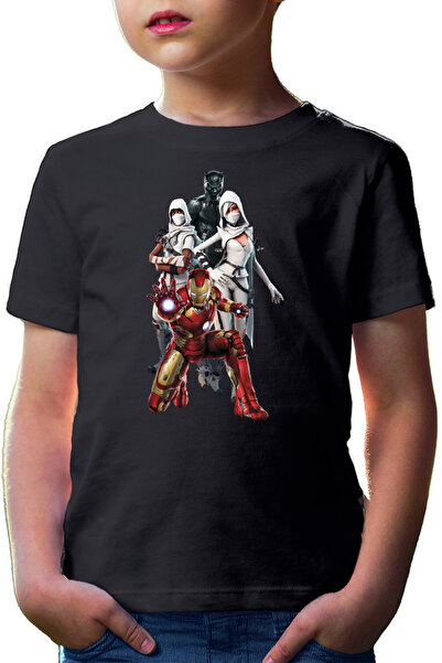 OEM Tricou copii Ironman Stark Armor Avangers Suit Panther PUBG