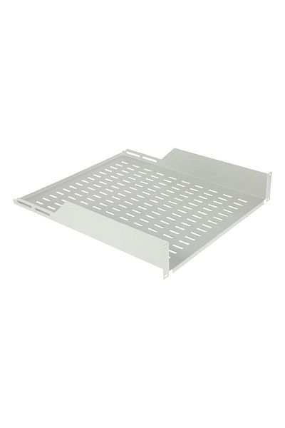 Inna marka Półka rack Lanview 2U 19" gł. 550mm biała, RAS215WH