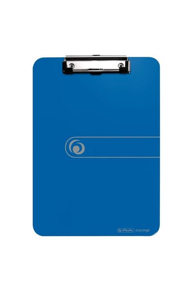 Herlitz Simple Clipboard, Format A4, Material PP, Color Blue