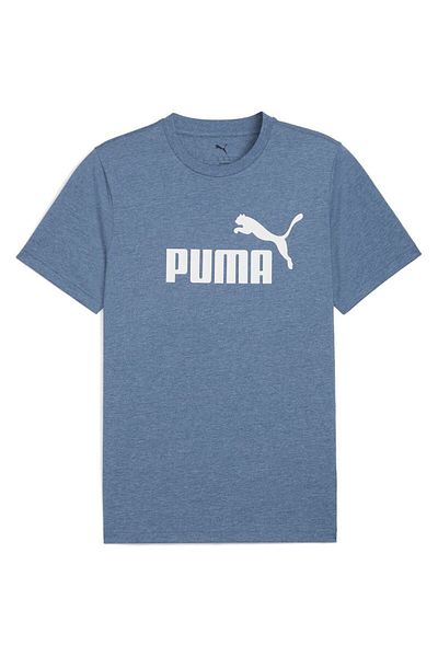 Puma Pánské tričko Ess No. 1 Logo Heather Tee S, modré