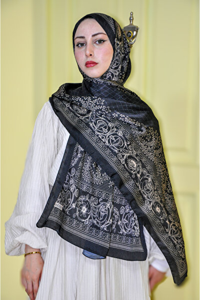 MSCARFS Lalezar Pattern Janjan Silk Shawl