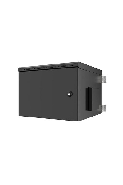 Inna marka Szafa wisząca Lanview 19" 7U IP55 600x600x410mm - Czarna, RWMIP55W07U60B