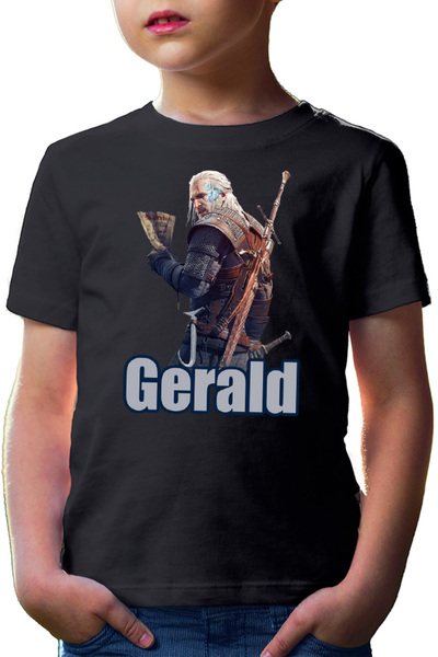 OEM Tricou copii Witcher Gerald Medieval Game