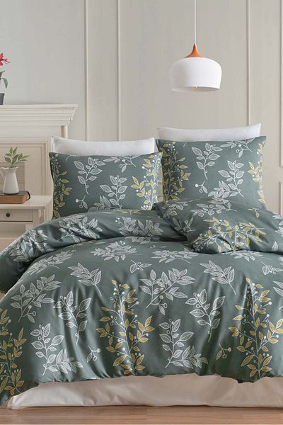 Eponj Home Комплект завивки Easy Iron, двоен цвят, зелен