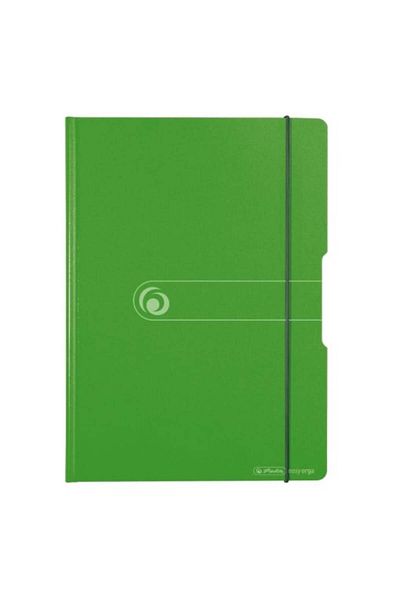 Herlitz Double Clipboard, Format A4, Material PP, Color Green/Grey