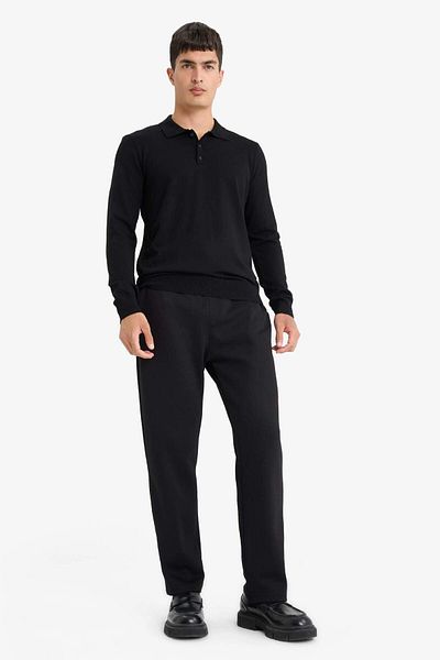 DeFacto Regular Fit Waist Lace-Up Straight Leg Sweatpants E7829Ax25Au