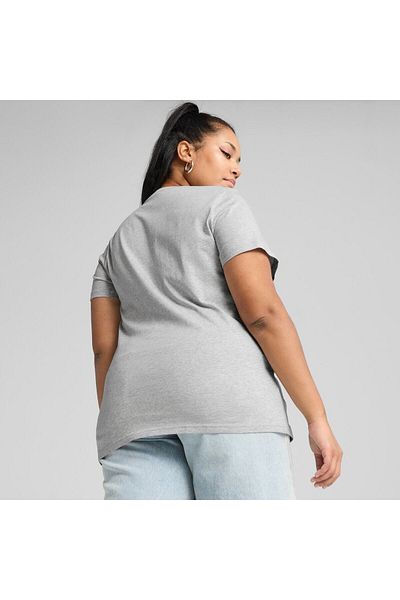Puma Tricou Ess No. 1 Logo Tee, Gri, Femei
