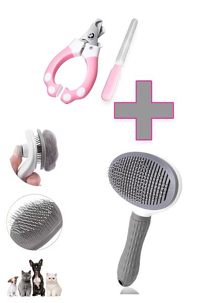 Beatitude Automatic Hair Collector Cat Dog Nail Clipper with File Pet Hair Collection Nail Cutting