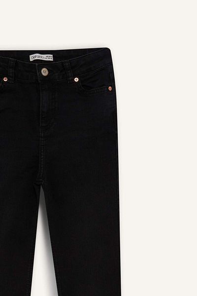 DeFacto Girls' Flare Fit Spanish Leg Jean Pants E6183A825Au