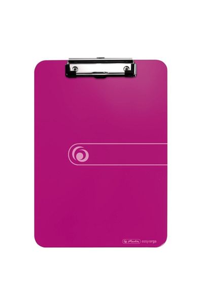 Herlitz Simple Clipboard, Format A4, Material PP, Color Purple