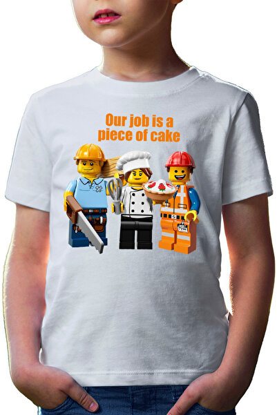 OEM Tricou copii Jobs Piece of Cake Easy Delicious Food