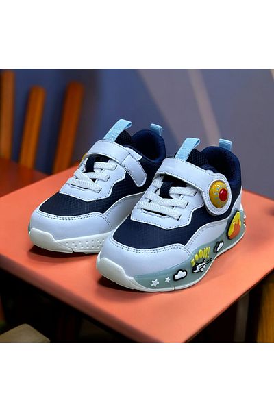 pepino Children's Lace-Up Cirtli Duck Figure Lighted Eva Imported Flexible Sole Sports Shoes