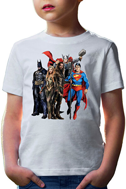 OEM Tricou copii Aquaman Superman Batman Thor Superheroes Marvel