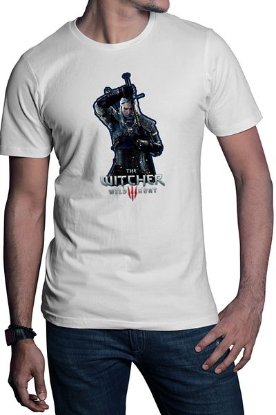 OEM Men's T-shirt Witcher Summon Toss Coin Andrzej Sapkowski